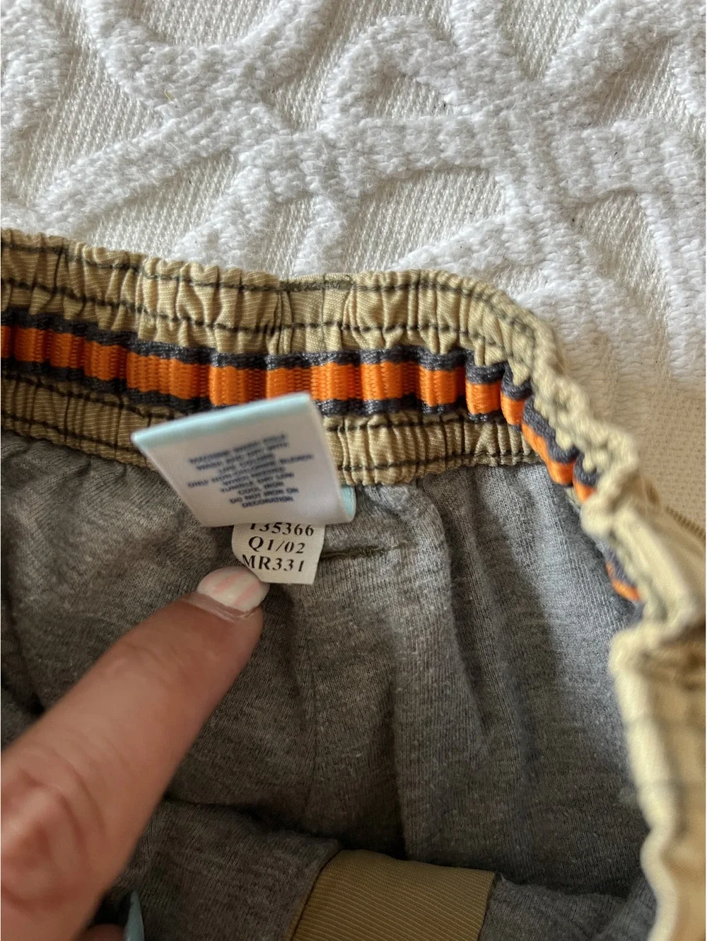 Vintage Y2K Old Navy 2002 Cotton Lined Khaki Pants 2t